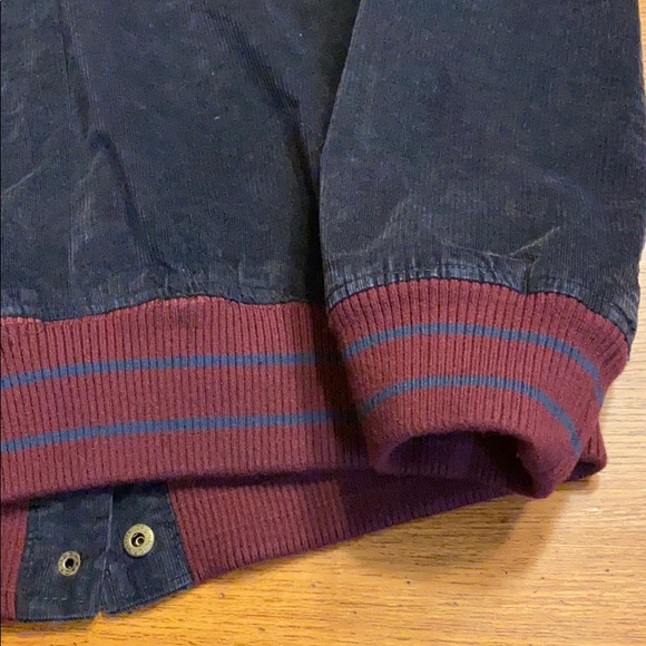 We the free blue and burgundy corduroy jacket - Picture 10 of 10